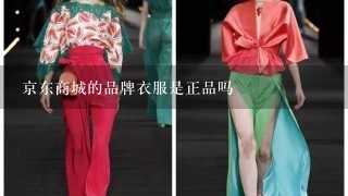 京东商城的品牌衣服是正品吗